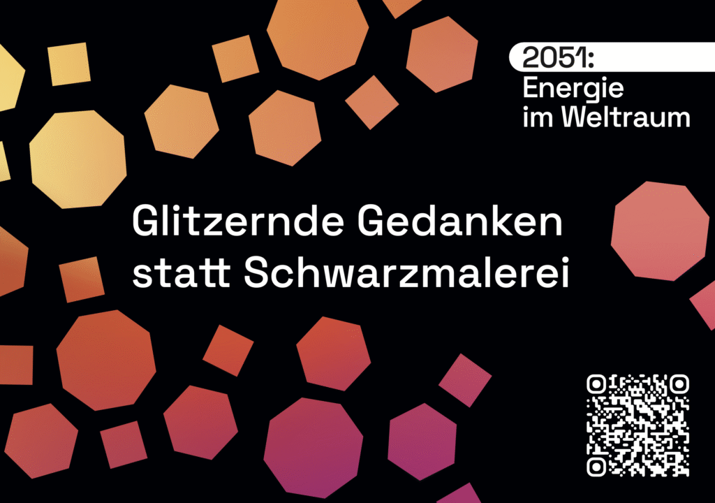 Glitzernde Gedanken statt Schwarzmalerei