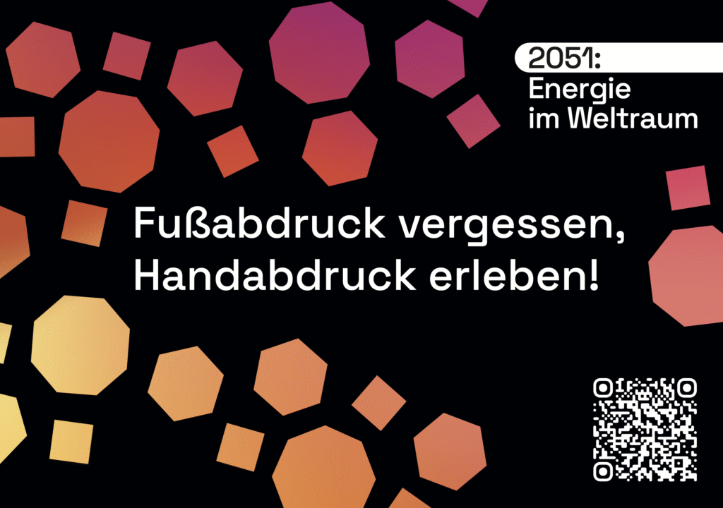 Fußabdruck vergessen, Handabdruck erleben!